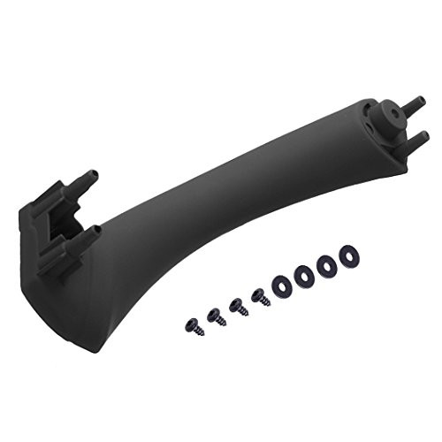 Hiapix Left Interior Door Handle Inner Door Panel Handle Pull Trim For BMW 3 Series E90 E91 Black