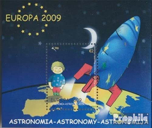 Kosovo block11 (Complete.Issue.) 2009 Astronomy (Stamps for Collectors) Space