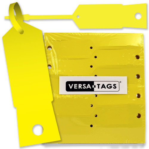 Yellow Self Locking Key Tags 1000 Plastic Arrow ID Tags Easy to Use and Economical Self Locking Arrow Key Tags Bulk Dealer Supplies Or Small Part Locking ID Tags Also Great for Mechanic