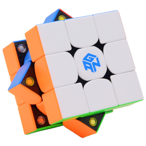 Bukefuno GAN 354 M V2 Magnetic Cube 3x3 Magic Stickerless Gans Puzzle GAN354 M V2 3x3x3 Magic Cube GAN354m V2 Speed (Standard Magnetic Ver)