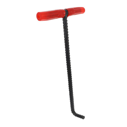 BUGUUYO Roll t-Hook Trampoline Lifters Spring Open Hook The t Gully Spring Hook t Shaped Lifter Hook Meat Manhole Hooks for Hanging Heavy Duty Door Lifting Gadget Door Hook Ceiling Steel