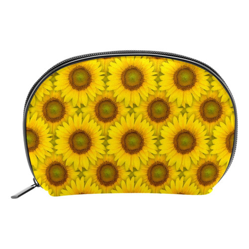TBOUOBT Cosmetic Bag for Women, Makeup Bags Roomy Toiletry Pouch Travel Gift, Sunflower Plant Modern TBOUOBT Cosmetic Bag for Women, Makeup Bags Roomy Toiletry Pouch Travel Gift, Sunflower Plant Modern