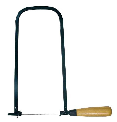 Eclipse 70-FS1R Wood Handle and Steel Frame Coping Saw, 1" Thickness, 10-5/8" Length x 11-7/8" Width