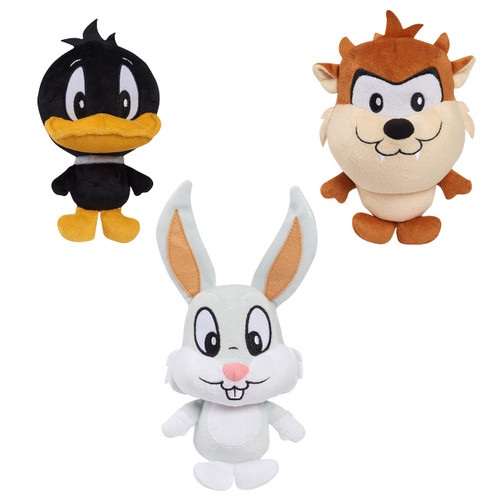 Looney Tunes Plush Pals 3-Piece Set Stuffed Animals, Kids Toys for Ages 3 Up, Amazon Exclusive