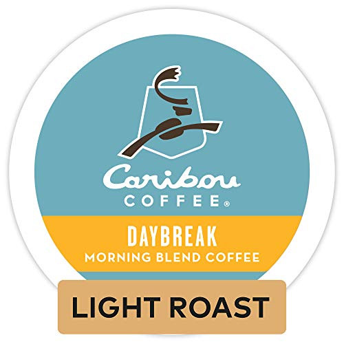 Caribou Coffee Daybreak Morning Blend Keurig Single-Serve K-Cup Pod, Light Roast Coffee, 24 Count