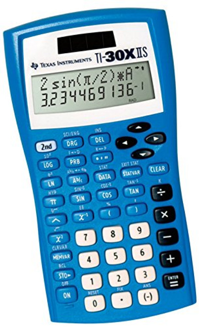 Texas Instruments TI30XIIS Blue Scientific Calculator