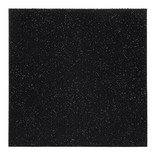 Achim Home Furnishings NXCRPTJT12 Nexus Jet 12 inch x 12 inch Self Adhesive Carpet Floor Tile, 12 Tiles/12 Sq'.