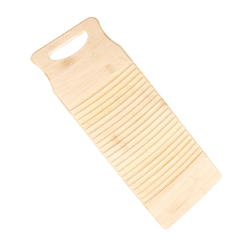 SUPVOX Wooden Washboard Portable Clothes Washer Clothes Scrubbing Board Portable Laundry Hand Wash Board Washing Clothes Washboard Laundry Washboard Socks Washing Machine Manual Bamboo