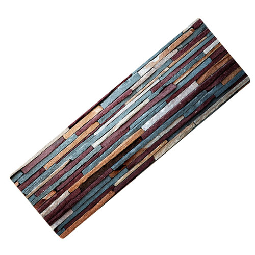 Yardwe Colorful Rugs Nonslip Rug Non Skid Rug Door+mat+Rug Floor Mat Ground Mat Non-Slip Mat Soft Doormat 3D