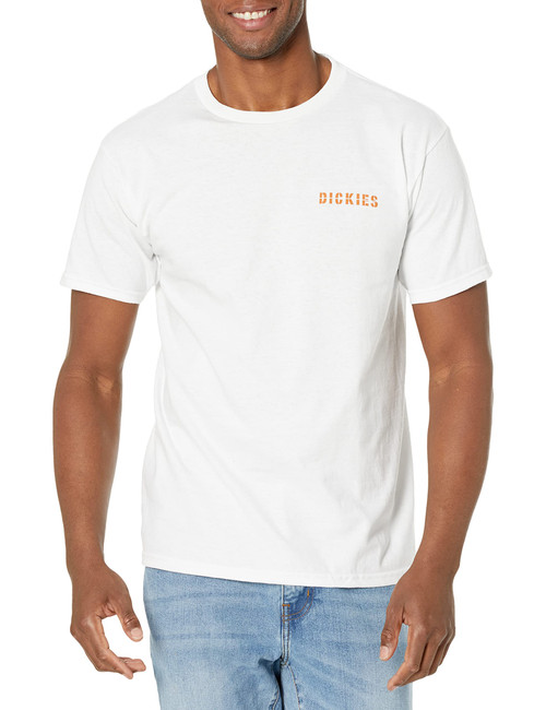 Dickies mens Lone Star State Graphic T-shirt T Shirt, White, X-Large US