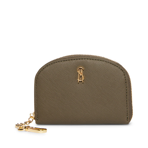 Steve Madden JADEZ Dome Zipper Pouch, Olive