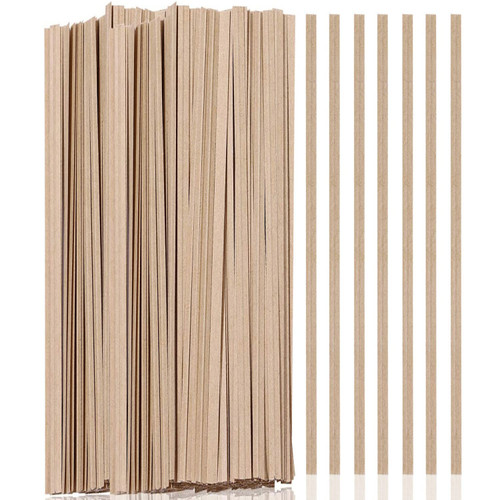 1000 Pcs Twist Ties, Kraft Paper Twist Ties Plant Ties Reusable Bread Ties for Party Cello Candy Coffee Treat Bags Cake Pops (15.7'')