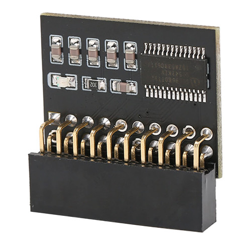 ASHATA TPM 1.2 Encryption Security Module, LPC Standalone Crypto Processor, 20Pin Independent Encryption Processor Safe Stable TPM 1.2 Module for PC