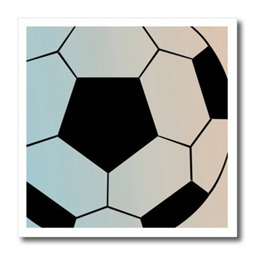 3dRose ht_110591_3 Big Soccer Ball-Sports Art-Iron on Heat Transfer for Material, 10 by 10-Inch, White 3dRose ht_110591_3 Big Soccer Ball-Sports Art-Iron on Heat Transfer for Material, 10 by 10-Inch, White
