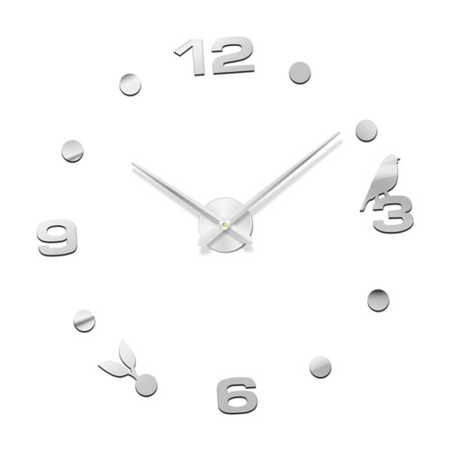 IMIKEYA Large Wall Clock Creative Wall Clock Wall Clock for Home Frameless Wall Clock Timer Three-Dimensional