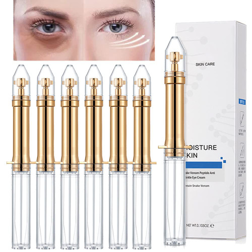 Lumilight Eye Cream, Lumilight Shell Eye Cream, LumiLight VShell Eye Cream, Vshell Anti Wrinkle Eye Cream, Vshell Snake Venom Peptide Anti-Wrinkle Eye Cream Remove Eye Bags Dark Circles Wrinkles (6PCS)
