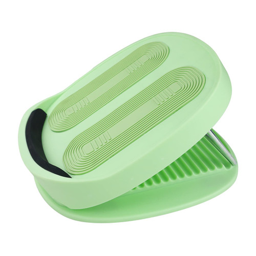 Slant Board, Portable Plastic Calf Stretcher, Adjustable Slant Board for Calf Stretching Squats, Non Slip Incline Board, Stable Calf Stretch, Squat Wedge (Green)
