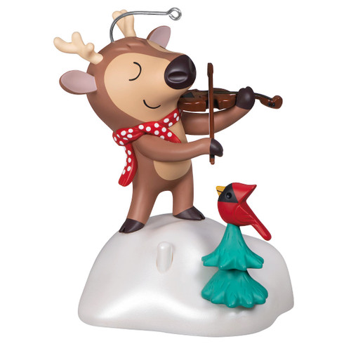 Hallmark Keepsake Christmas Ornament 2023, Festive Fiddler, Musical Reindeer Ornament, Funny Gifts Hallmark Keepsake Christmas Ornament 2023, Festive Fiddler, Musical Reindeer Ornament, Funny Gifts