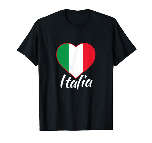Proud Italian - Italia Design - Italian Heart - Love Italy T-Shirt Proud Italian - Italia Design - Italian Heart - Love Italy T-Shirt
