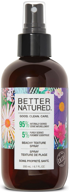 Better Natured Beachy Texture Spray - Get Voluminous Beach Waves with Sea Salt Infusion, 6.7 Fl Oz