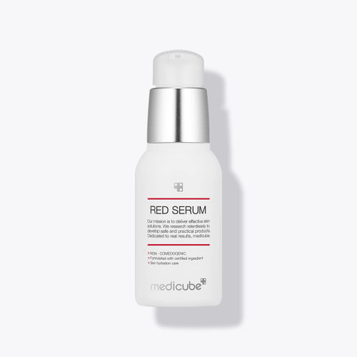 Medicube Red Serum 2.0 || Low-irritating formula for acne-prone skin | Soothing and relieving | Formulated with BHA, Niacinamide & Adenosine | Non-comedogenic | Korean skincare (1.01fl.oz.)