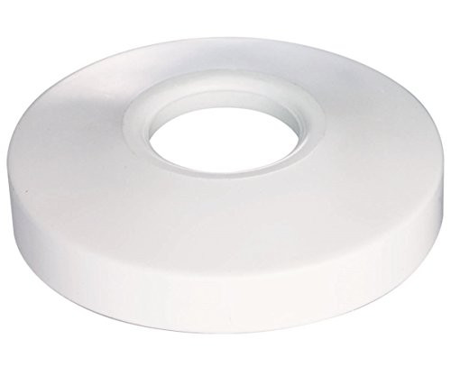 Keeney PP803-01 Plumb Pak Shallow Bath Flange, 3/4 In Copper, Plastic 4-1/4" x 3-1/2" White