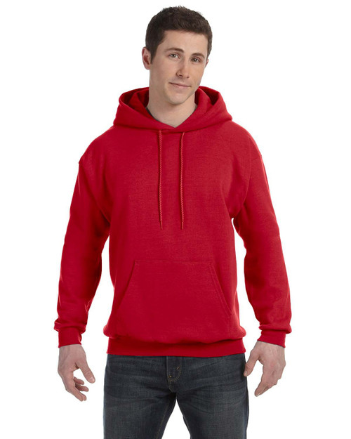 By Hanes Hanes 78 Oz EcoSmart 50/50 Pullover Hood - Deep Red - 2XL - (Style # P170 - Original Label)