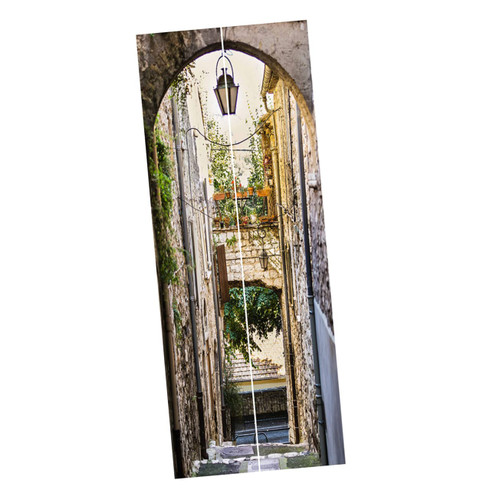 DOITOOL 2pcs 1 Set Decorative Sticker Wall Sticker Chic Wall Decal Living Room Sticker Simulation Door Sticker Wallpaper 3D Movable