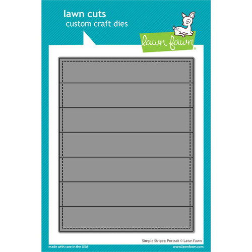 Lawn Fawn LF2622 Simple Stripes: Portrait Dies
