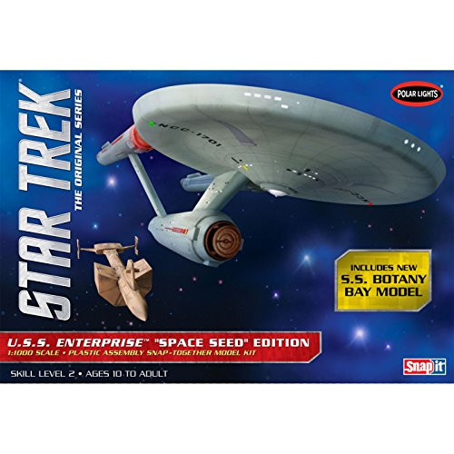 Polar Lights Star Trek Tos USS Enterprise Space Model Kit