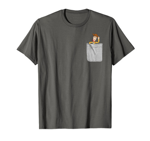 Disney Pixar Toy Story Woody Faux Pocket Graphic T-Shirt T-Shirt Disney Pixar Toy Story Woody Faux Pocket Graphic T-Shirt T-Shirt