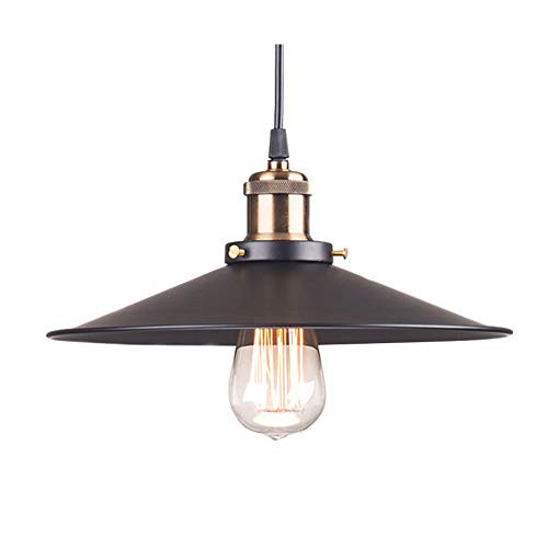 Lucoss Industrial Edison Simplicity Light Ceiling Mount Light Sconces Aged Steel Finished (Bulb Not Included)