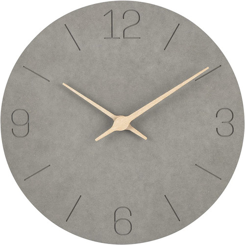 Wall Clock - 12 Inch Grey Wooden Silent Non Ticking Wall Clocks Battery Operated Rustic Farmhouse Simple Clock Decorative for Bedrooms Living Room Office Kitchen Home Decor Wall Clock - 12 Inch Grey Wooden Silent Non Ticking Wall Clocks Battery Operated Rustic Farmhouse Simple Clock Decorative for Bedrooms Living Room Office Kitchen Home Decor