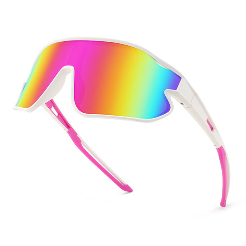 WANWAN Youth Sunglasses, Teens Baseball Sun Glasses for Boys Girls Age 8-16, UV400 Sports Cycling Shade