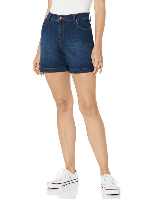 Gloria Vanderbilt Women's Amanda Basic Jean Short, Madison, 18 Petite