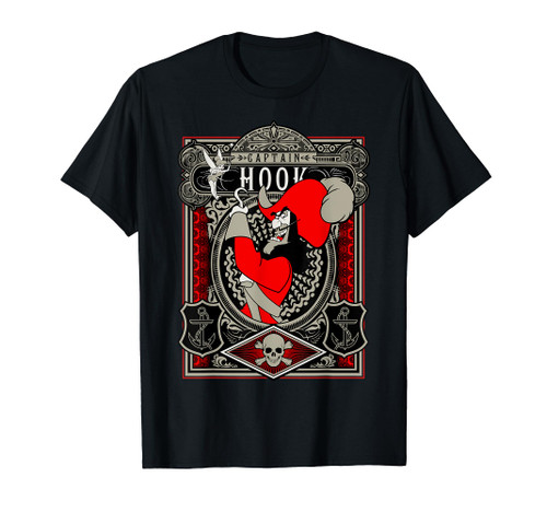 Disney Peter Pan Captain Hook Poster T-Shirt