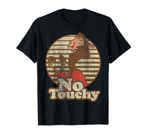 Disney Emperor's New Groove Kuzco Llama No Touchy Short Sleeve T-Shirt Disney Emperor's New Groove Kuzco Llama No Touchy Short Sleeve T-Shirt