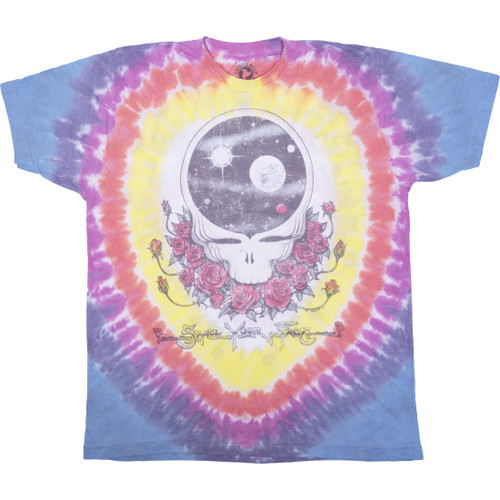 Liquid Blue unisex adult Short Sleeve Crew Neck T-shirt T Shirt, Tie Dye, XX-Large US