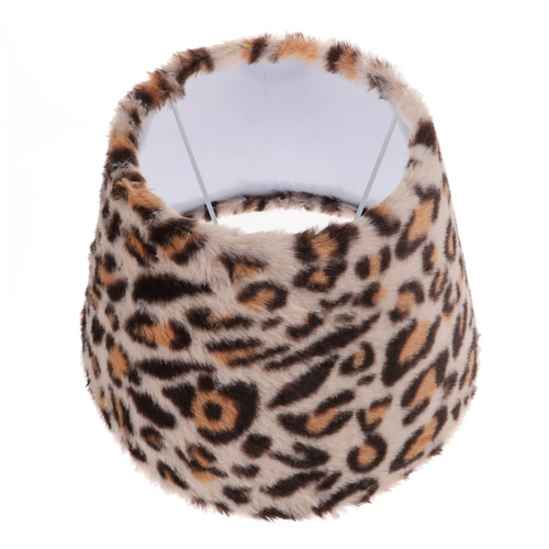 plush lampshade rustic lamp shades clip on lamp shade Tabletop Lamp Shade desk lamp lampshade table light shade drum lamp cover floor light cover Art cow lamp round e27 candlestick