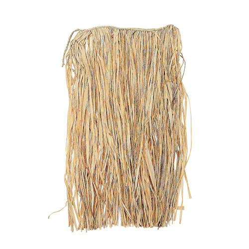 Fun Express - Natural Raffia Adult Hula Skirt for Party - Apparel Accessories - Luauwear - Hula Skirts - Party - 1 Piece