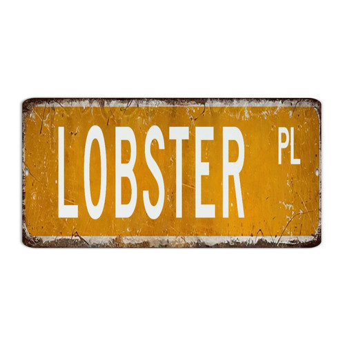 Lobster Rustic Metal Signs Outdoor Country Laundry Signs Animal Solid Color Man Cave Decor Aluminum Metal Sign for Bathroom Terrace Office 6x12 Inch Lobster Rustic Metal Signs Outdoor Country Laundry Signs Animal Solid Color Man Cave Decor Aluminum Metal Sign for Bathroom Terrace Office 6x12 Inch