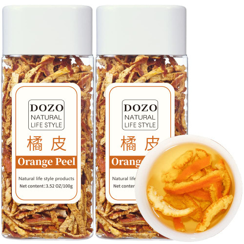 DOZO Dried Orange Peel Dried Tangerine Peel Strip 7.05oz/200g Citrus Sinensis Tangerine Peel Chen Pi Si 100% Natural Pure Herbal Tea Chinese Seasoning Spice Baking?Tea ??? ?? ??? ?? DOZO Dried Orange Peel Dried Tangerine Peel Strip 7.05oz/200g Citrus Sinensis Tangerine Peel Chen Pi Si 100% Natural Pure Herbal Tea Chinese Seasoning Spice Baking?Tea ??? ?? ??? ??
