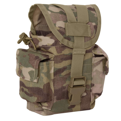 Rothco MOLLE II Canteen & Utility Pouch, Multicam