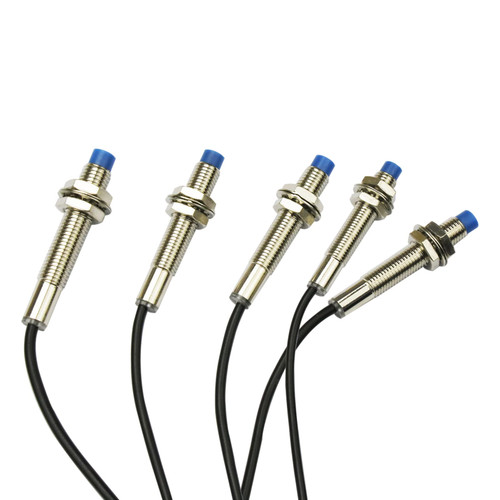 5Pcs LJ8A3-2-Z/AX Inductive Proximity Sensor Switch NPN DC6V-36V M8 3 Wire Normally Close Detector 2mm
