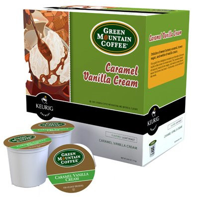 Green Mountain Coffee K-Cups Caramel Cream 18 Count