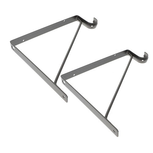 2pcs Tripod Heavy Duty Wall Shelves Hanging Shelves for Wall Decorative Shelf Wardrobe Shelf Brackets Floating Wall Shelf Bracket Floating Shelf Bracket Closet Shelf Brackets Hook