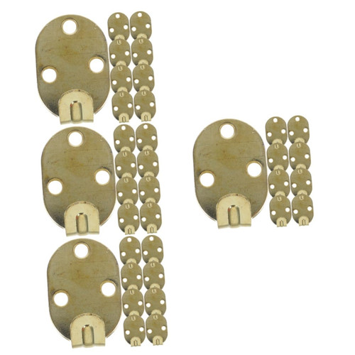 SEWACC 40 Pcs Heavy Duty Hanger Wall Hook Picture Hanging Hook Photo Wall Hanger Towel Frame Picture Frame Hooks Suite Adhesive Hook Rack Coat Hanger Hanger Picture Hangers Heavy Duty