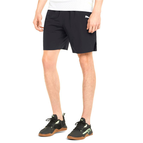 PUMA Mens Train Ultraweave 7" Athletic Shorts Training Athletic Bottoms Casual Moisture Wicking - Black - Size XS