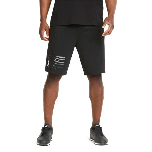 PUMA Mens RadCal Graphic Shorts Athletic Bottoms Casual Comfort Technology - Black - Size M
