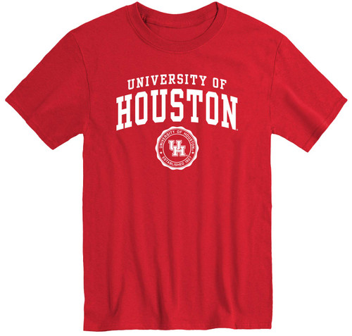 Barnesmith University of Houston Cougars Short-Sleeve T-Shirt, Heritage, Red, X-Large